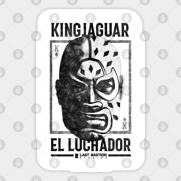 King Jaguar - Fight Bill Sticker by Last Bastion Studios